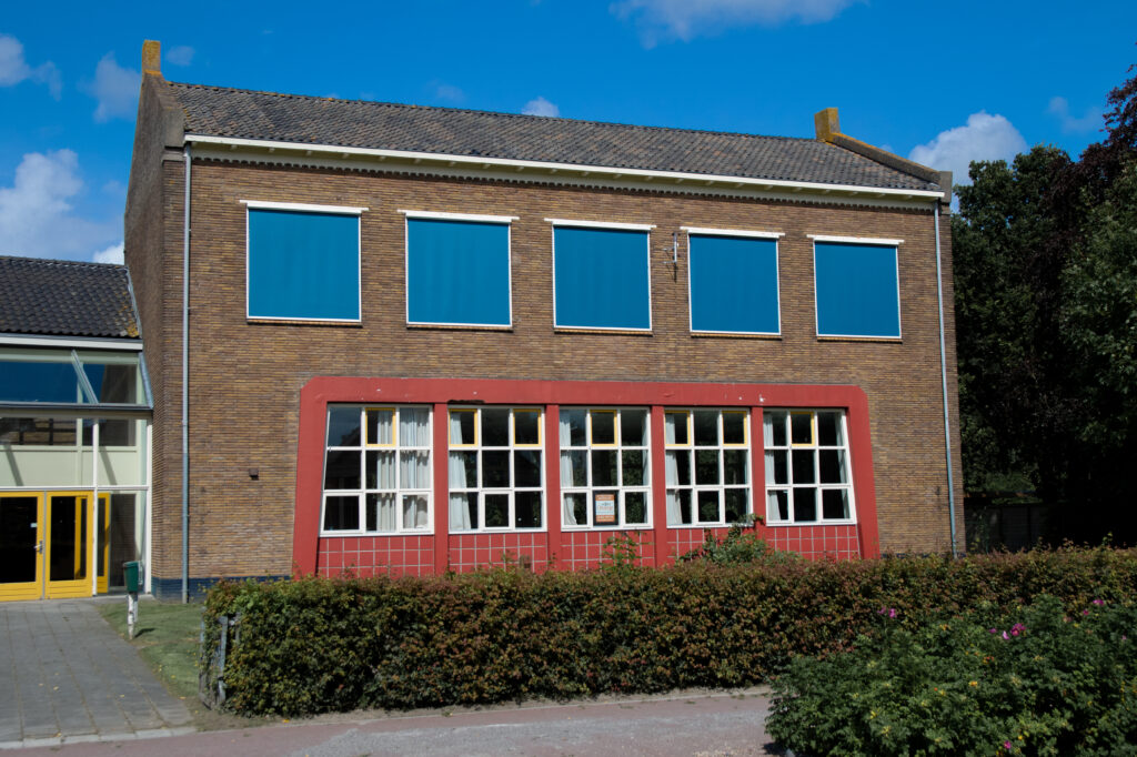 in hetvoormalige Hogeland College in Wehe-den Hoorn wordt de pilot met het Kultuurhoes gedraaid.